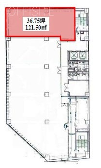 横浜尾上町ビルディング604 間取り図