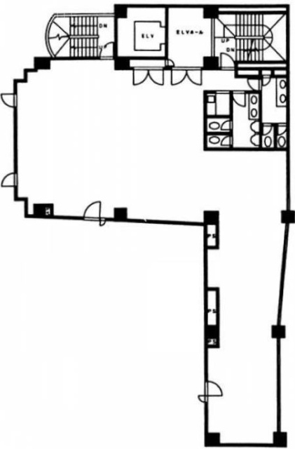 白山NTビル7F 間取り図