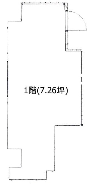 WEST2ビル1F 間取り図