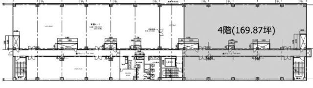 ライフサイエンス研究センター4F 間取り図