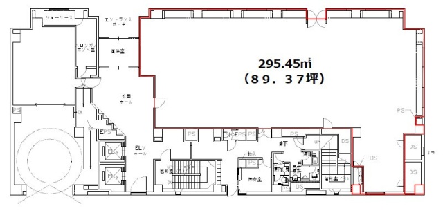 ニッセイ半蔵門ビル1F 間取り図