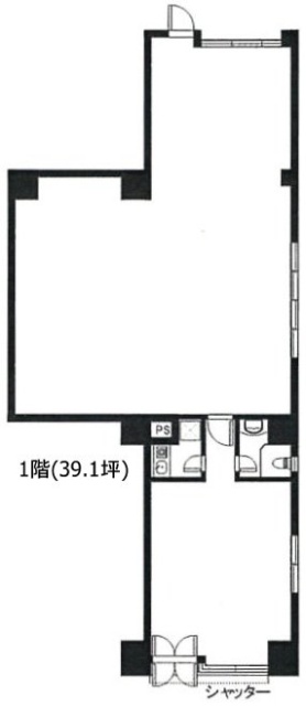 ストーク錦糸町ビル1F 間取り図