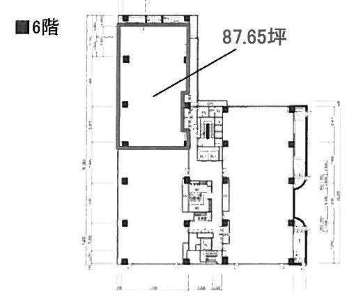 Daiwa赤坂ビル6F 間取り図