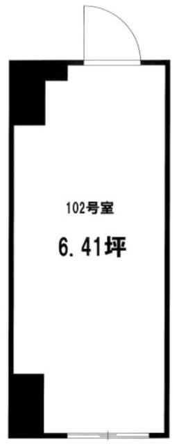 サンパークマンション高田馬場102 間取り図