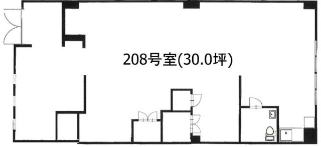 武蔵野グリーンタウンG棟208 間取り図