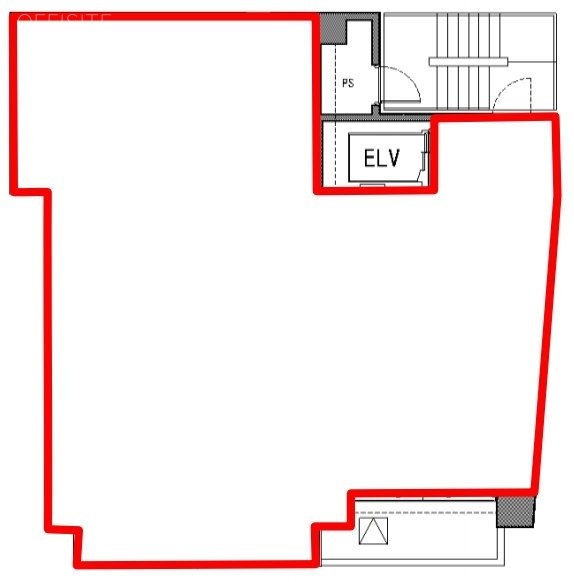 神宮前董友ビルⅡ6F 間取り図