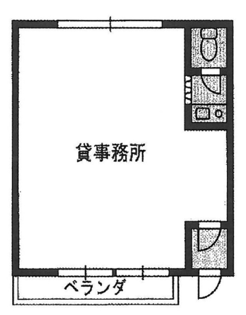 ヤザキビル3F 間取り図