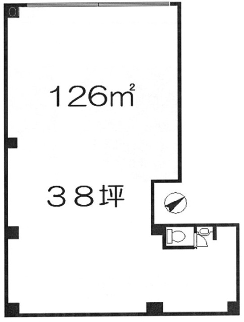 サンシャルム堀ビル1F 間取り図