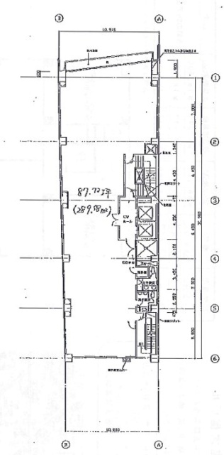 六本木電気ビル5F 間取り図