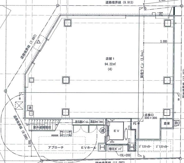 ACN大森駅前ビル1F 間取り図