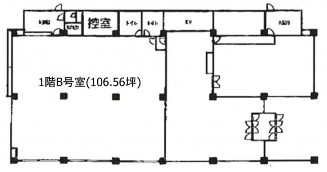 青葉第1ビルB 間取り図