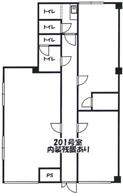 新井ビル201 間取り図