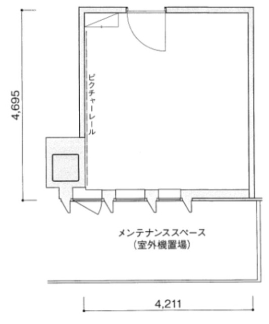 アイオス永田町(Aios永田町)618 間取り図