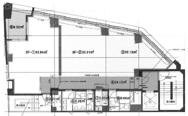 Crobis錦糸町3F 間取り図