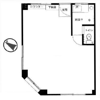 アパルトマンイトウ305 間取り図