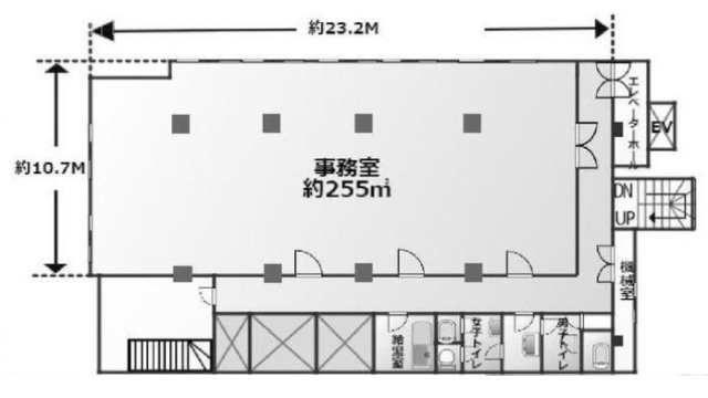 三桜ビル3F 間取り図