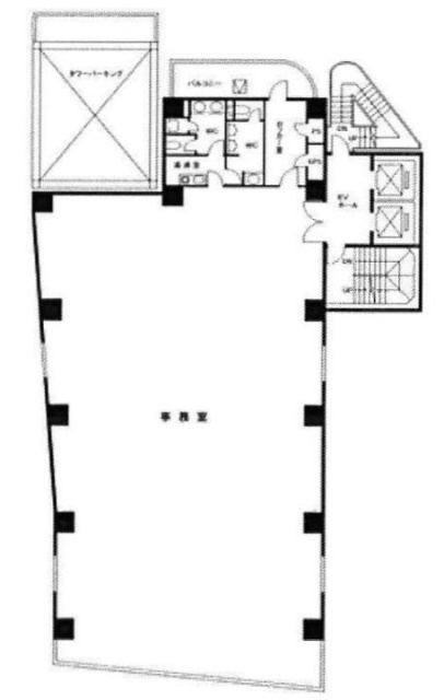 中村ビル2F 間取り図