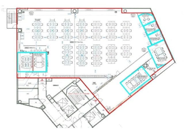 Daiwa渋谷宮益坂ビル11F 間取り図