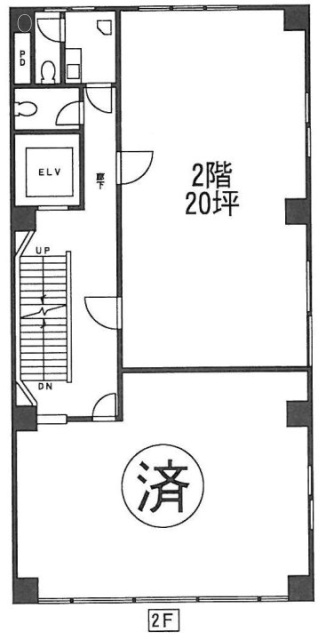 ASKビル2F 間取り図