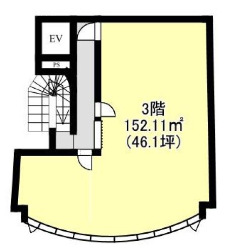 原勝ビル3F 間取り図
