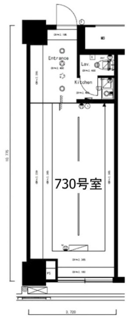 theSOHO730 間取り図