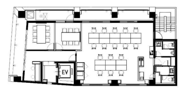 Grandir 日本橋小伝馬町6F 間取り図