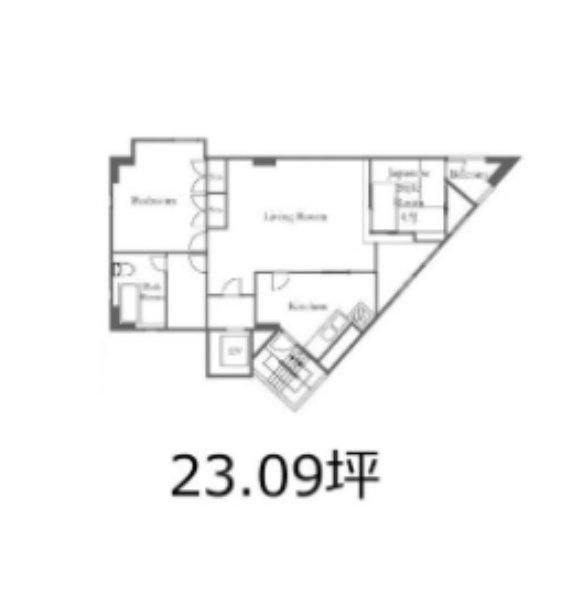 松永ビル4F 間取り図