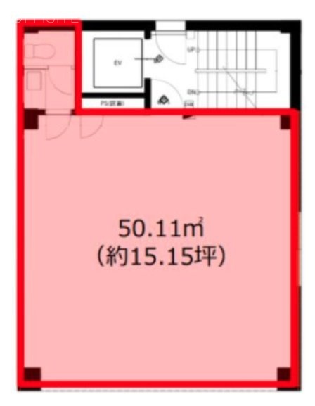 ザ・パークレックス岩本町4F 間取り図