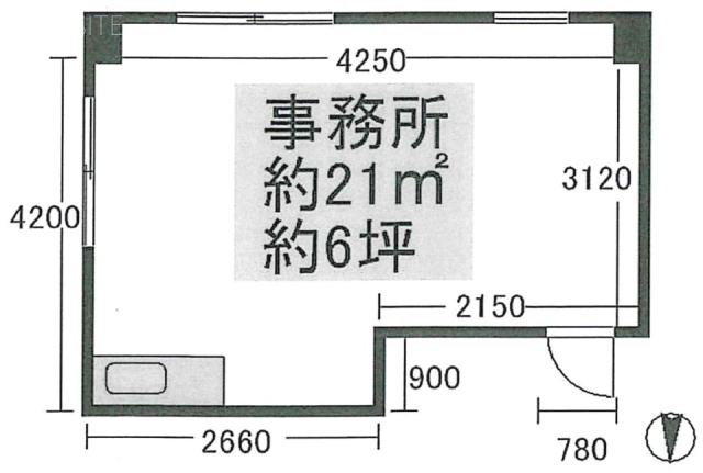 渡辺ビル101 間取り図