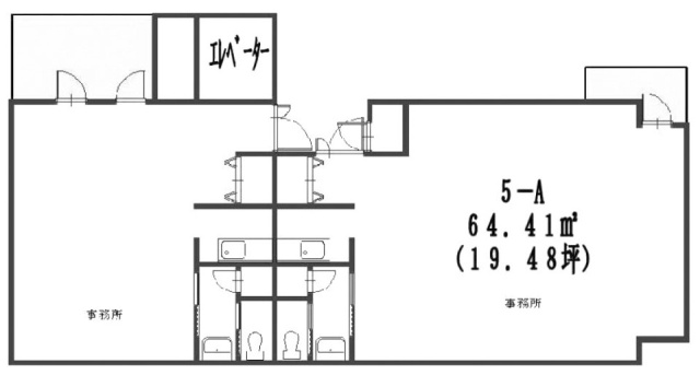 NビルA 間取り図