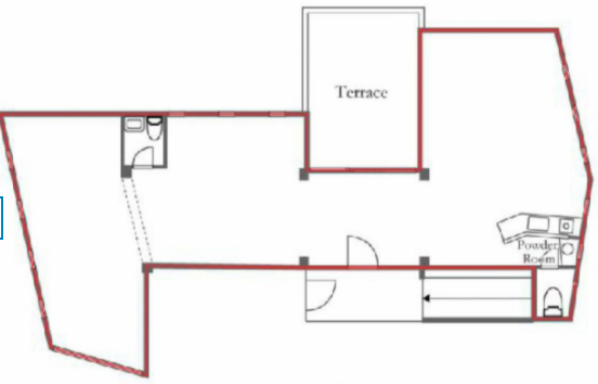 パンゲアソラリアム2F 間取り図