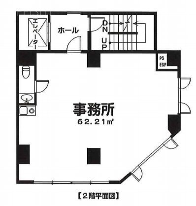 ラ・トルチュ亀戸ビル201 間取り図