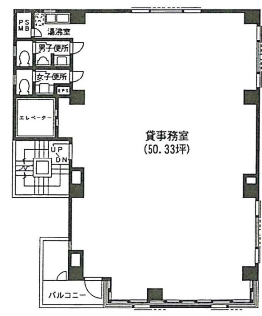 青木ビル3F 間取り図