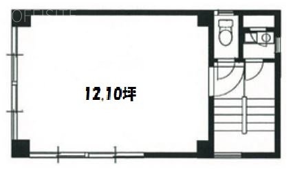 添田(ソエダ)ビル2F 間取り図