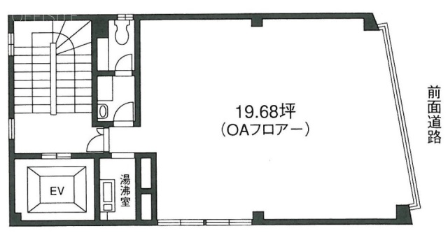 Kビル5F 間取り図