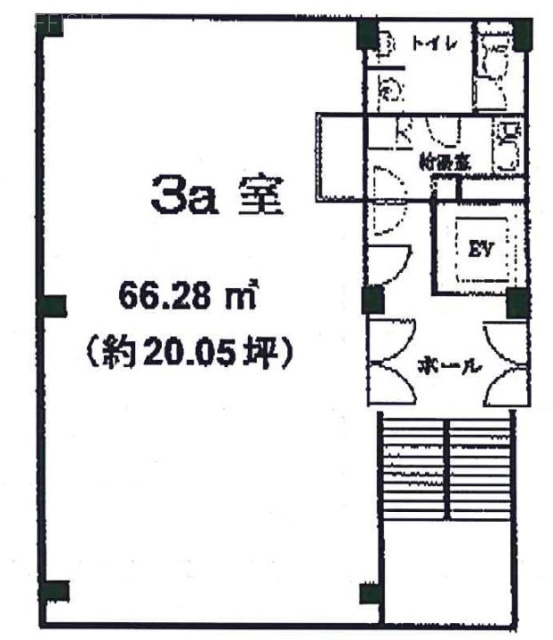 大場ビルA館A 間取り図