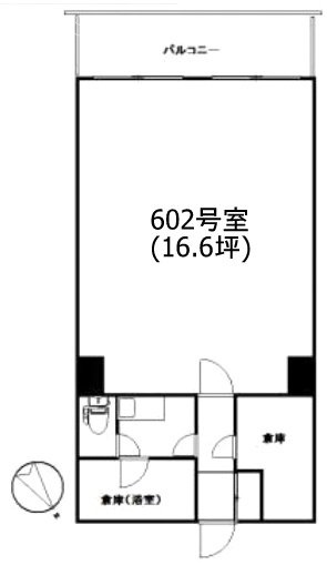 メゾン南青山602 間取り図