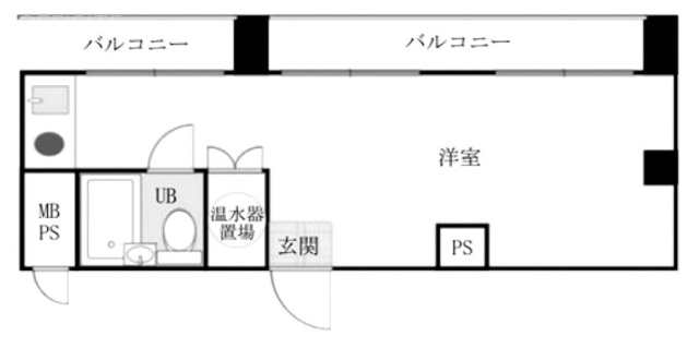 ダイアパレス飯田橋703 間取り図