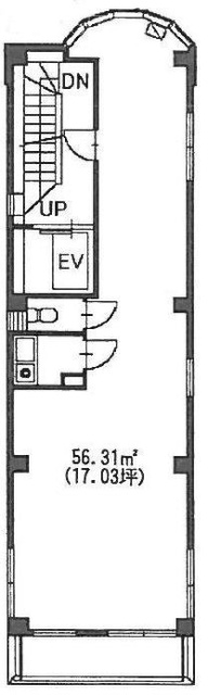 市川ビル3F 間取り図