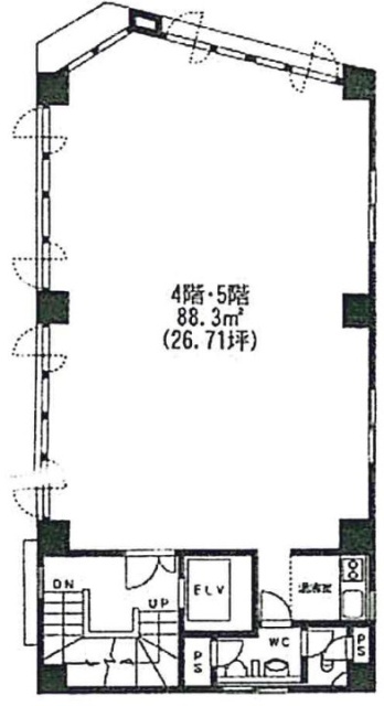 三協ビル4F 間取り図