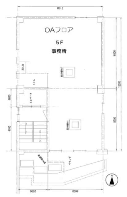 菊水ビル5F 間取り図