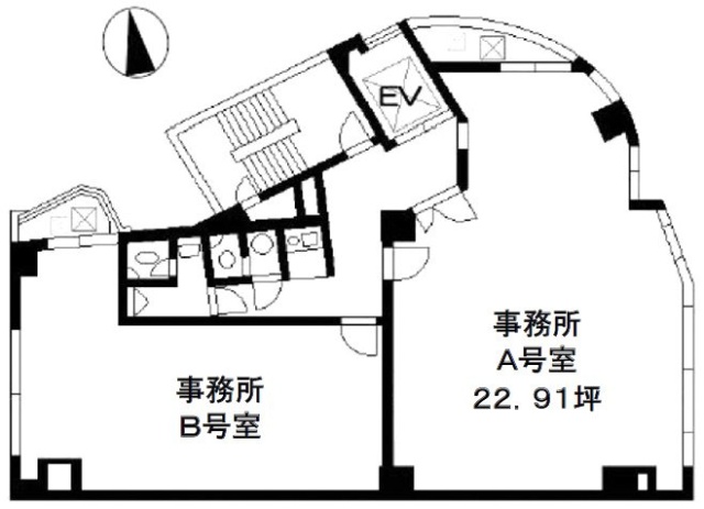 MBCビルB 間取り図