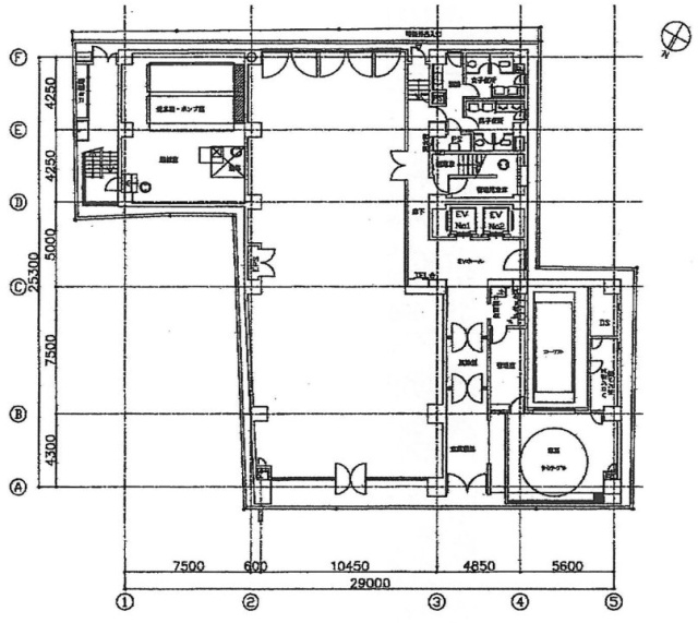 住友生命三田ビル1F 間取り図