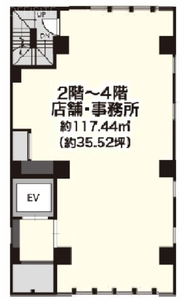 NSTビルディングⅥ3F 間取り図