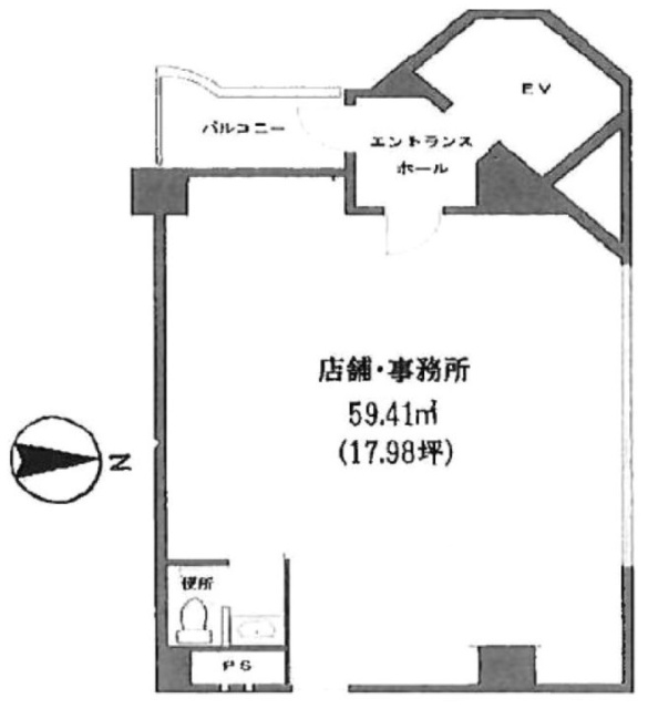 扇橋会館10F 間取り図