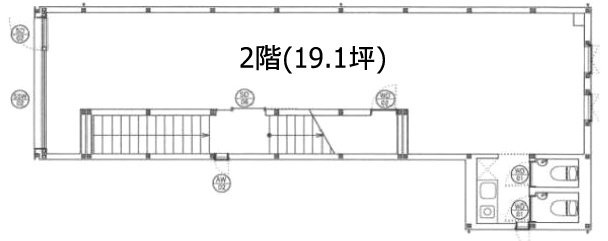 HAMAYAビル2F 間取り図