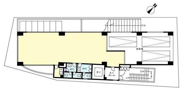 サンライト追川ビル1F 間取り図