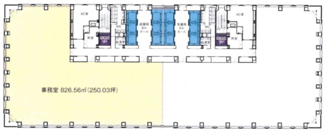 Wビル13F 間取り図