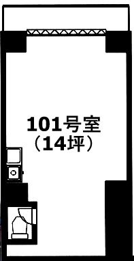 ティーズ池上101 間取り図