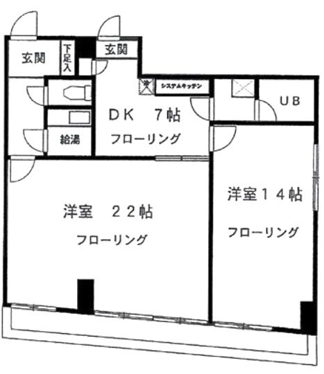 TUG-Ⅰ(タグアイ)ビル1002 間取り図